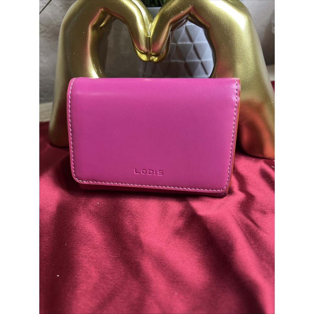 LODIS Multi-color Leather Bifold Medium Wallet